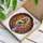 Jesus Christ Tuxedo Cat Tiffany Stained Glass Wildflowers Mosaic Sunburst Pattern Stained Glass Suncatcher - 3