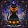 Black Cat Jack-O'-Lantern Stained Glass - Gothic Halloween Decor & Autumn Cat Lover Gift Stained Glass Suncatcher - 5