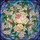 Three Hummingbird Flowering Vines Stained Glass - Tiffany Style Mosaic Sky Glowing Glass Stained Glass Suncatcher - 5