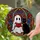 Tiffany Glass Ghost Black Cat Reading Red Book Gothic Window Frame Intricate Decor Stained Glass Suncatcher - 2