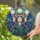 Triple Goddess Full Moons Celestial Stars - Tiffany Style Stained Glass Spiritual Art Stained Glass Suncatcher - 2