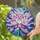 Radiant Lotus Tiffany Style Stained Glass - Water Nebula Mosaic Window Decor Stained Glass Suncatcher - 2