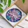Radiant Lotus Tiffany Style Stained Glass - Water Nebula Mosaic Window Decor Stained Glass Suncatcher - 3