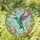 Hummingbird Stained Glass Floral Art - Tiffany Style Colorful Intricate Mosaic Design Stained Glass Suncatcher - 1