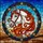 White Horse Head Stained Glass Mosaic Art - Tiffany Style Gold Red Mane Intricate Patterns Stained Glass Suncatcher - 5