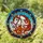 White Horse Head Stained Glass Mosaic Art - Tiffany Style Gold Red Mane Intricate Patterns Stained Glass Suncatcher - 1