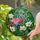 Pink Flamingo Tiffany Stained Glass - Intricate Tropical Jungle Magnolia Art Stained Glass Suncatcher - 2