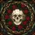 Intricate Skull Red Roses Dark Vines Tiffany Style Stained Glass - Translucent Jewel Tones Stained Glass Suncatcher - 5