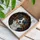 Tri-Color Australian Shepherd Dog Portrait Stained Glass - Tiffany Geometric Mosaic Art Stained Glass Suncatcher - 3