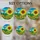 Sunflower Hummingbird Tiffany Stained Glass Glowing Translucent Jewel Tones Landscape Stained Glass Suncatcher - 4