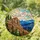 Rugged Rock Cliff Mountain Pine Trees Sun - Tiffany Style Stained Glass Jewel Tone Art Stained Glass Suncatcher - 1