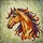 Colorful Tiffany Stained Glass Horse Head Art - Majestic Equine Mosaic with Jewel Tones Stained Glass Suncatcher - 5