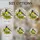 Great Tit Bird Stained Glass Tiffany Style Art - Yellow Belly Green Leaf Mosaic Detailed Stained Glass Suncatcher - 4