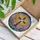 Intricate Stained Glass Christian Cross Sunburst Flowers Tiffany Style Jewel Tones Stained Glass Suncatcher - 3