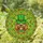 Brown Shaggy Dog Leprechaun Hat Four-Leaf Clover St. Patrick's Day Irish Celebration Stained Glass Suncatcher - 1