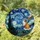 Guinea Pig Creation Human Hand Starry Night Cypress Tree Moon Tiffany Glass Art Stained Glass Suncatcher - 1
