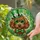 Fluffy Poodle Dog Leprechaun Hat Green Shamrocks - St. Patrick's Day Dog Lover Gift Stained Glass Suncatcher - 2