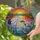 Adult Crane Baby Crane Stained Glass Mosaic - Wetland Sunset Nature Art Decor Gift Stained Glass Suncatcher - 2