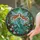 Dancing Fairy Butterfly Wings Stained Glass Enchanted Forest Jewel Tone Window Art Stained Glass Suncatcher - 2