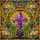 Purple Fleur-de-Lis Gold Crown Tiffany Art - Sun Rays Nautical Ships Baroque Filigree Stained Glass Suncatcher - 5
