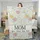 Personalized Floral Sherpa Fleece Blanket for Grandma or Mom, Kids Names, English Cottage Aesthetic, Custom Cozy Throw, Gift for Her, Family - 1