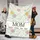 Personalized Floral Sherpa Fleece Blanket for Grandma or Mom, Kids Names, English Cottage Aesthetic, Custom Cozy Throw, Gift for Her, Family - 3