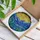 Jewel Tone Mosaic Dolphin Ocean Sun Tiffany Stained Glass Sea Waves Aquatic Plant Decor Stained Glass Suncatcher - 3