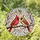 Intricate Glowing Cardinals Tree Branch Cherry Blossom Tiffany Stained Glass Mosaic Art Stained Glass Suncatcher - 1