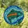 Celtic Knotwork Salmon Trout Fish Stained Glass Art - Underwater River Jewel Tone Mosaic Stained Glass Suncatcher - 1