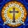 Tiffany Stained Glass Cross Easter Lilies 'He is Risen' Crown of Thorns - Faith Gift Stained Glass Suncatcher - 5