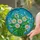 White Daisies Stained Glass Mosaic Suncatcher - Tiffany Style Floral Window Art Gift Stained Glass Suncatcher - 2