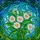 White Daisies Stained Glass Mosaic Suncatcher - Tiffany Style Floral Window Art Gift Stained Glass Suncatcher - 5