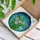 White Daisies Stained Glass Mosaic Suncatcher - Tiffany Style Floral Window Art Gift Stained Glass Suncatcher - 3