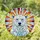 Majestic Polar Bear Tiffany Stained Glass - Icy Blue Jewel Tone Mosaic Art Gift Stained Glass Suncatcher - 1