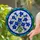 Blue Bell Flower Stained Glass Suncatcher - Tiffany Style Mosaic Window Decor Gift - 2