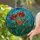 Tiffany Glass Blooming Flowers Poppy Rose - Detailed Stained Glass Floral Art Stained Glass Suncatcher - 2