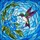 Tiffany Stained Glass Hummingbird Flower Mosaic - Jewel Tone Sky Home Art Gift Stained Glass Suncatcher - 5