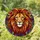 Lion Head Stained Glass Portrait Mosaic - Tiffany Glass Window Decor for Lion Lovers Stained Glass Suncatcher - 1