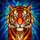 Intricate Tiger Head Stained Glass Mosaic - Heterochromatic Eyes Tiffany Glass Art Stained Glass Suncatcher - 5