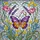 Purple Yellow Butterfly Stained Glass Lavender Poppy Buttercup Tiffany Colorful Mosaic Art Stained Glass Suncatcher - 5