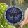 Intricate Dark Moth Figure Tiffany Stained Glass Cosmic Starry Night Jewel Accents Stained Glass Suncatcher - 2