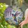 Hummingbird Wisteria Forget-Me-Not Camellia Floral Tiffany Glass Mosaic - Garden Home Gift Stained Glass Suncatcher - 2