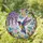 Hummingbird Wisteria Forget-Me-Not Camellia Floral Tiffany Glass Mosaic - Garden Home Gift Stained Glass Suncatcher - 1