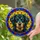Tiffany Stained Glass Dog Portrait - Mosaic Canine Art Jewel Tone Dog Lover Gift Stained Glass Suncatcher - 2