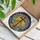 Rustic Wooden Cross Wildflowers Tiffany Stained Glass Sunrise Sunset Water Scene Stained Glass Suncatcher - 3