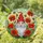 Garden Gnome Poppies Bumblebees Stained Glass - Glowing Home Decor Accent Gift Stained Glass Suncatcher - 1