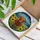 Highland Cow Sunflower Stained Glass Art - Tiffany Style Pastoral Landscape Jewel Tones Stained Glass Suncatcher - 3
