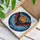Intricate Stained Glass Bat Crescent Moon Cosmic Night Sky Tiffany Jewel Tone Window Art Stained Glass Suncatcher - 3