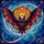 Intricate Stained Glass Bat Crescent Moon Cosmic Night Sky Tiffany Jewel Tone Window Art Stained Glass Suncatcher - 5