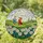 Tiffany Style Stained Glass Children Running Daisy Fields - Rolling Green Hills Sky Stained Glass Suncatcher - 1